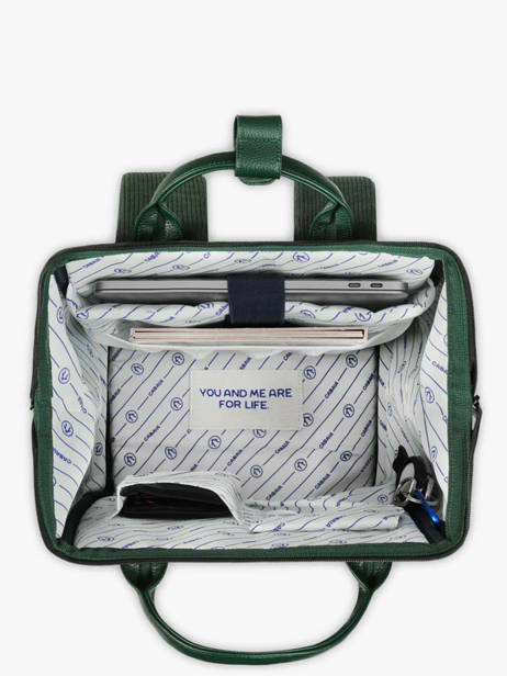 Adventurer Medium - Personaliseerbare Rugzak Cabaia Groen adventurer BAGS ander zicht 4