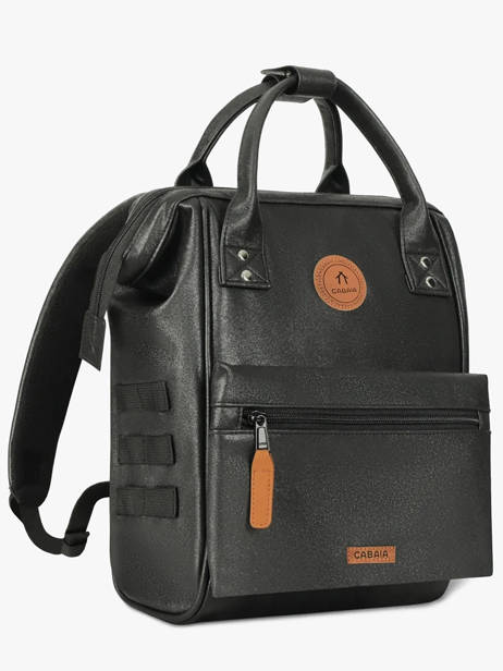 Adventurer Small - Minirugzak  Cabaia Zwart adventurer S ander zicht 3