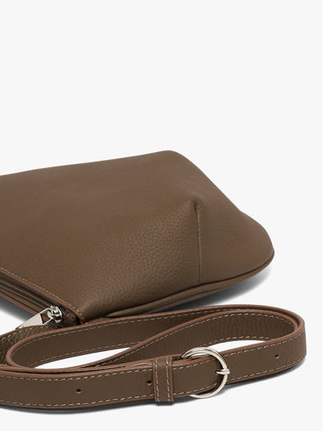 Cross Body Tas Large City Perle Leder Nathan baume Bruin n city 1 ander zicht 3