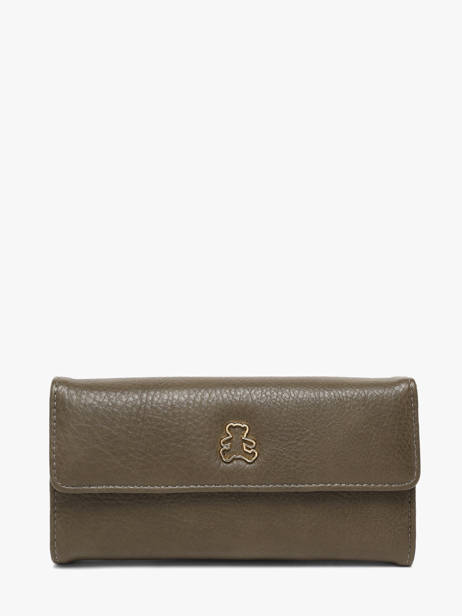 Portefeuille Orasie Lulu castagnette Groen zip ORASIE