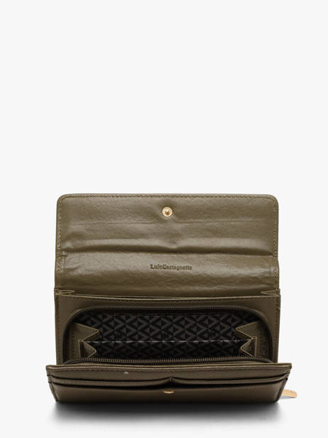 Portefeuille Orasie Lulu castagnette Groen zip ORASIE ander zicht 1