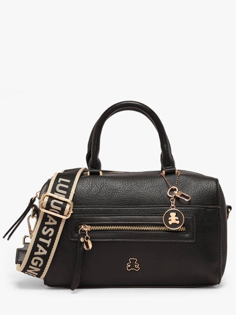 Handtas Zip Lulu castagnette Zwart zip BARKA