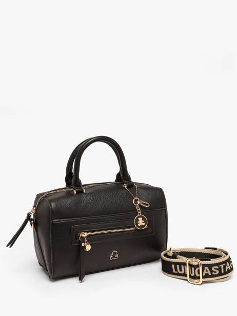 Handtas Zip Lulu castagnette Zwart zip BARKA ander zicht 1