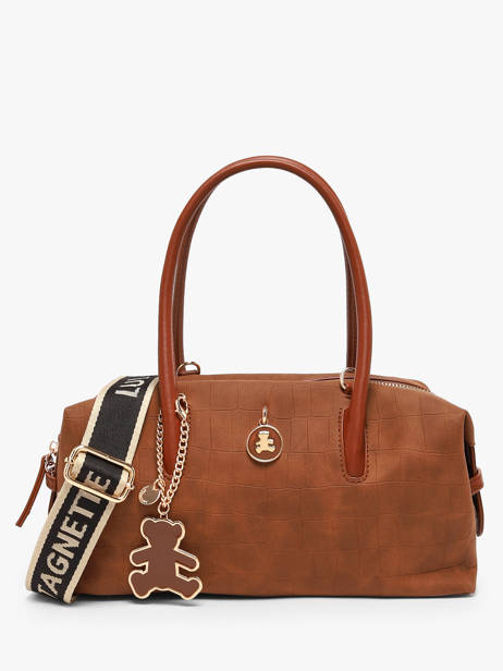 Handtas Cadenas Lulu castagnette Bruin cadenas BARACK