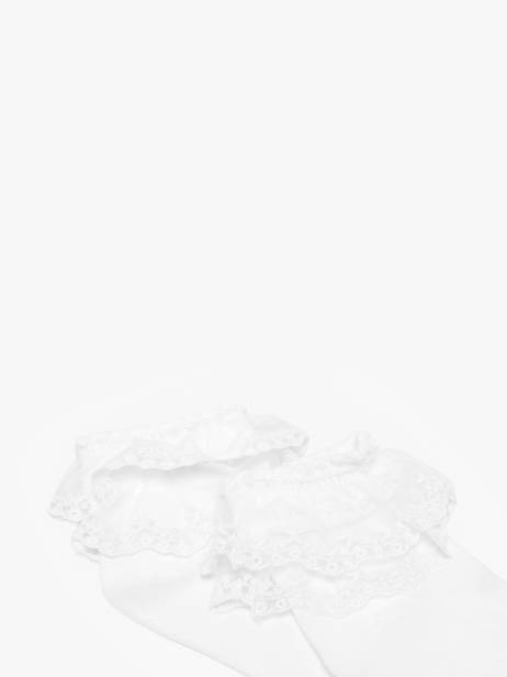 Sokken Pieces Wit socks women 17140916 ander zicht 1