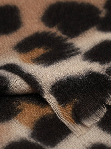 Sjaal Pieces Beige jorna 17144833 ander zicht 1