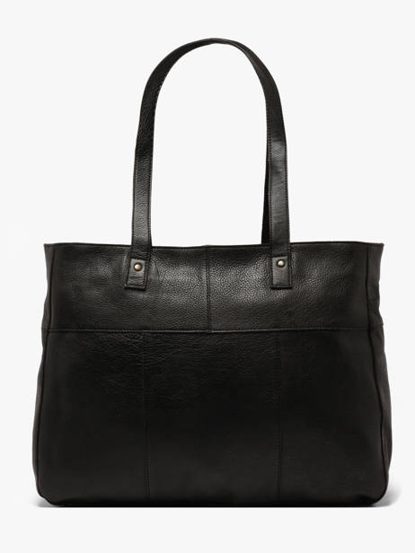 Schoudertas Ribs Leder Pieces Zwart ribs 17152864 ander zicht 3