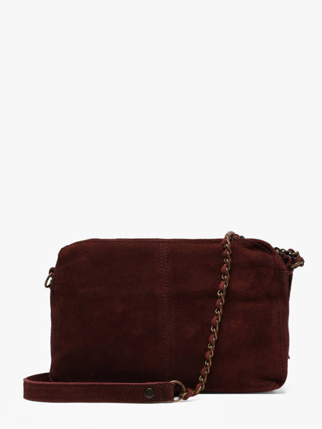 Cross Body Tas Naina Leder Pieces Rood naina 17100639 ander zicht 3
