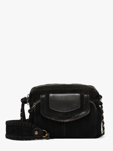 Cross Body Tas Abigail Leder Pieces Zwart abigail 17166655