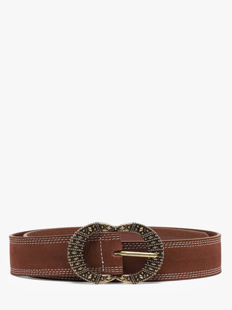 Damesriem Simone Leder Pieces Bruin simone 17156741