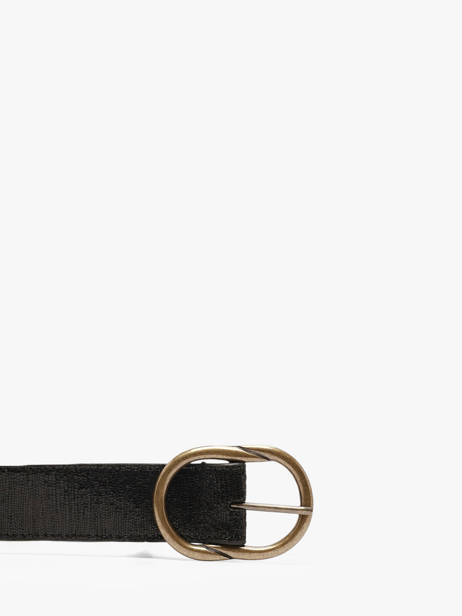 Damesriem Leder Pieces Zwart laura 17125486 ander zicht 2