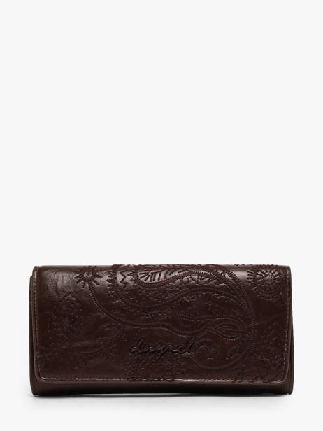 Portefeuille Desigual Bruin sirocco 26WAYP26