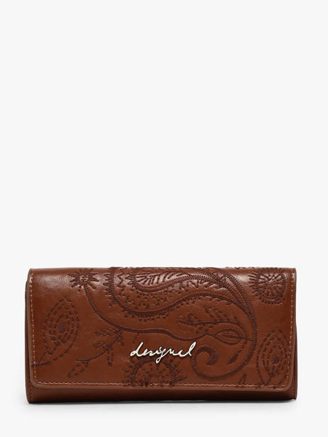 Portefeuille Desigual Bruin sirocco 26WAYP27