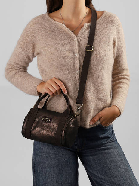 Cross Body Tas Gr Mila louise Bruin gr 23224GR ander zicht 1
