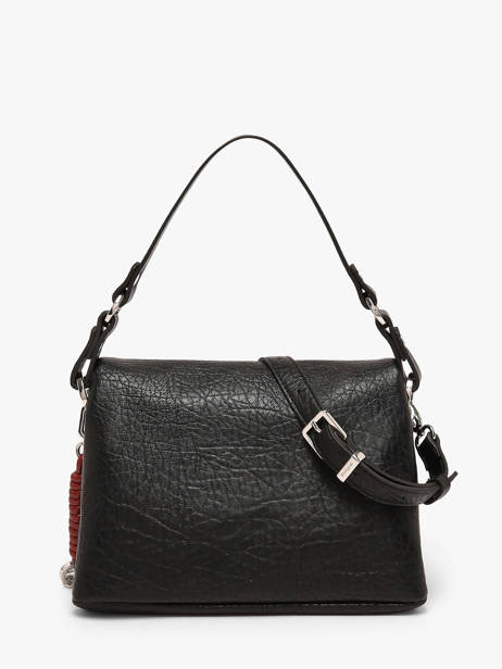 Cross Body Tas Half Logo Desigual Zwart half logo 26WAXP08 ander zicht 3