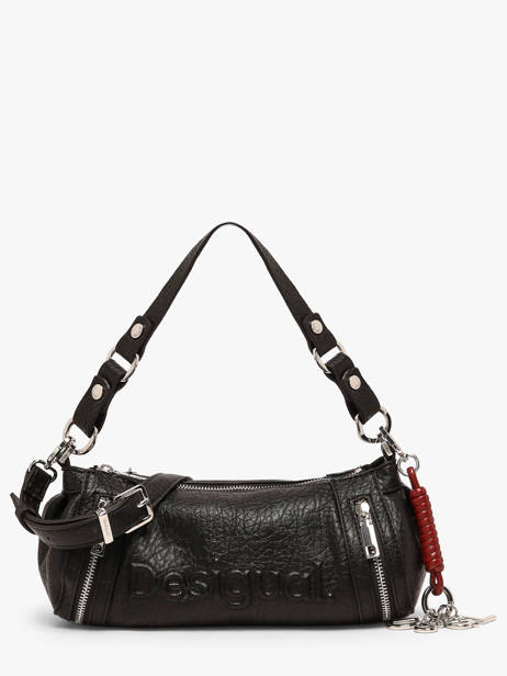 Schoudertas Half Logo Desigual Zwart half logo 26WAXP99