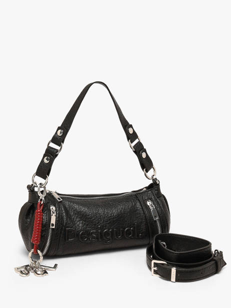 Schoudertas Half Logo Desigual Zwart half logo 26WAXP99 ander zicht 1