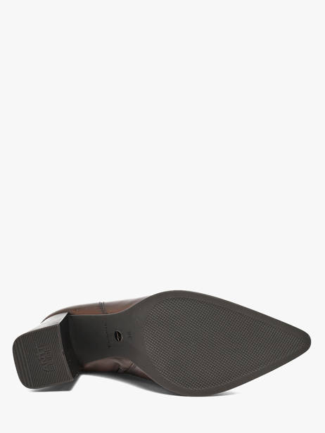 Enkellaarsjes Met Hak Uit Leder Tamaris Bruin women 47 ander zicht 4