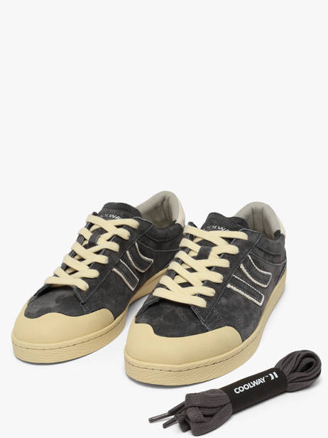 Sneakers Uit Leder Coolway Blauw men 8603859 ander zicht 1