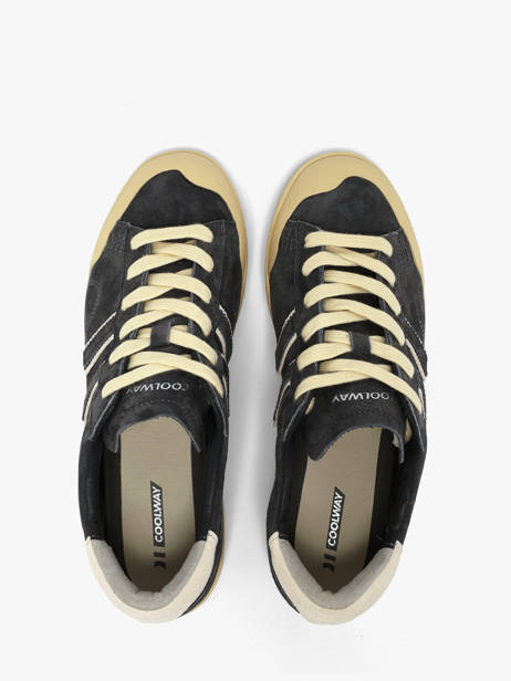 Sneakers Uit Leder Coolway Blauw men 8603859 ander zicht 3