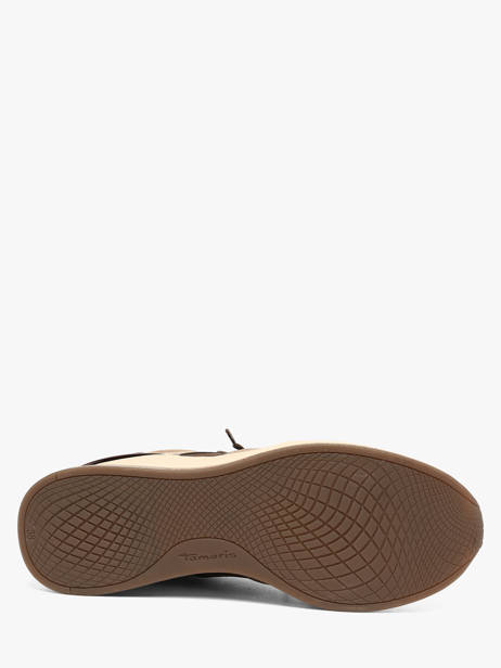Sneakers Met Platformzool Uit Leder Tamaris Bruin women 41 ander zicht 4