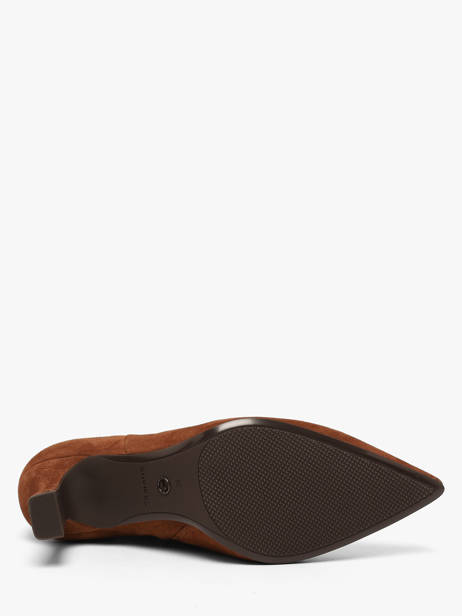 Enkellaarsjes Met Naaldhak Uit Leder Tamaris Bruin women 45 ander zicht 4