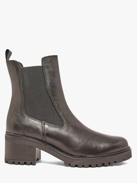 Enkellaarsjes Uit Leder Tamaris Zwart women 47