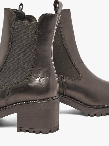 Enkellaarsjes Uit Leder Tamaris Zwart women 47 ander zicht 2