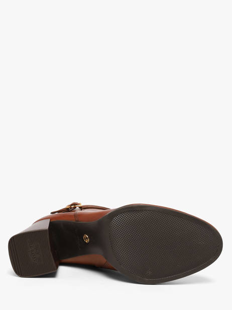 Enkellaarsjes Met Hak Uit Leder Tamaris Bruin women 47 ander zicht 4