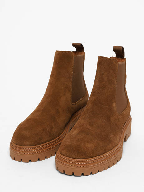 Chelsea Boots Uit Leder Mam'zelle Bruin women CSGOZ42 ander zicht 1