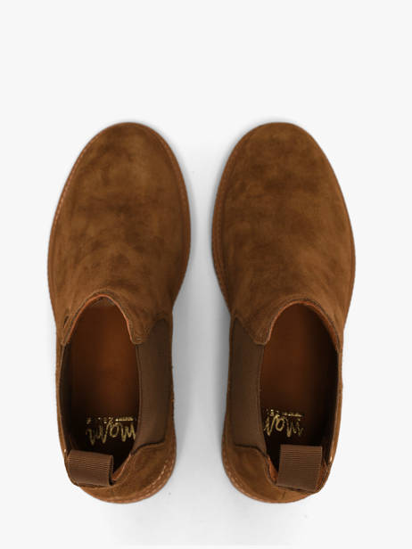 Chelsea Boots Uit Leder Mam'zelle Bruin women CSGOZ42 ander zicht 3