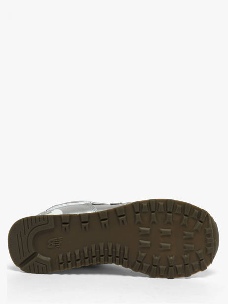Sneakers Uit Leder New balance Grijs women W574428 ander zicht 4