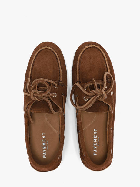 Bootschoenen Uit Leder Pavement Bruin women 24128347 ander zicht 2