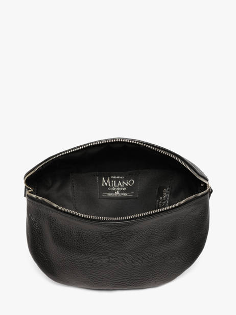 Heuptasje Leder Milano Zwart caviar CA21123O ander zicht 3