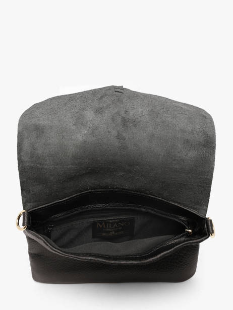 Cross Body Tas Caviar Milano Zwart caviar CA22112O ander zicht 2
