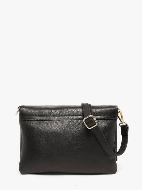 Cross Body Tas Caviar Milano Zwart caviar CA22112O ander zicht 3