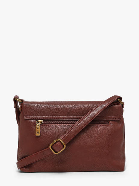 Cross Body Tas Soft Mandoline Bruin soft MD5239 ander zicht 3