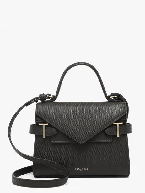 Cross Body Tas S Emilie Leder Le tanneur Zwart emily TEMI1003