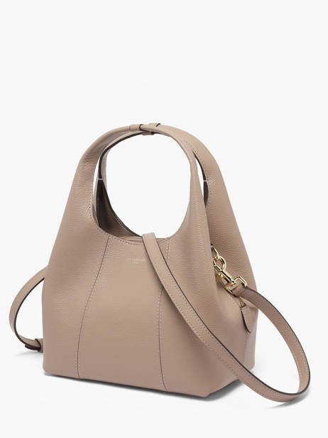 Handtas S Juliette Leder Le tanneur Beige juliette TJET1000 ander zicht 2
