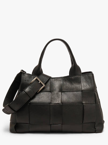 Handtas Heritage Leder Biba Zwart heritage WAN1L