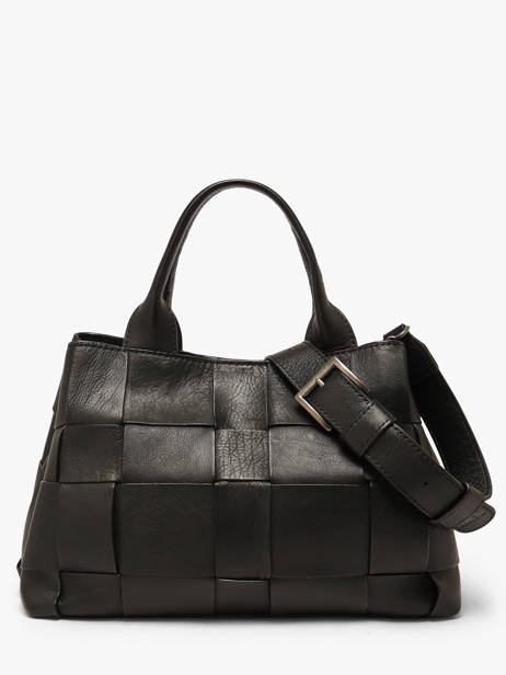 Handtas Heritage Leder Biba Zwart heritage WAN1L ander zicht 3