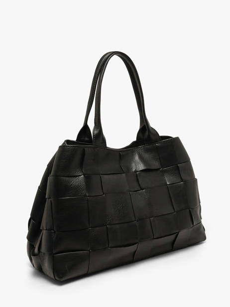 Schoudertas Heritage Leder Biba Zwart heritage WAN7L ander zicht 1