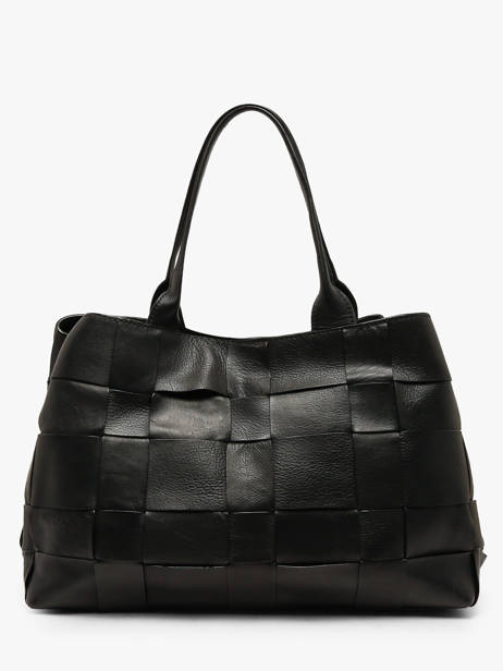 Schoudertas Heritage Leder Biba Zwart heritage WAN7L ander zicht 3