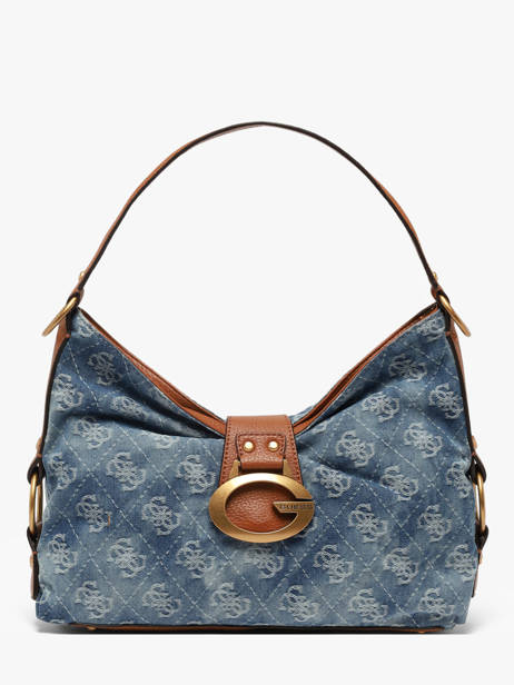 Schoudertas Camden Katoen Guess Blauw camden DB930818