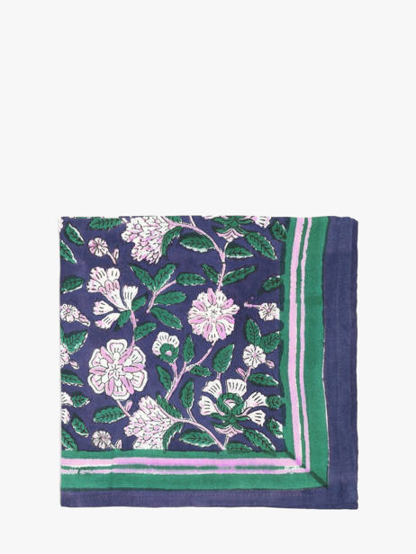 Foulard Byzantine Blauw foulard CAR ander zicht 1
