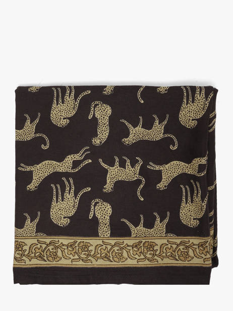 Foulard Byzantine Zwart foulard FAU ander zicht 1