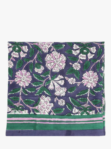 Foulard Byzantine Blauw foulard CAR ander zicht 1