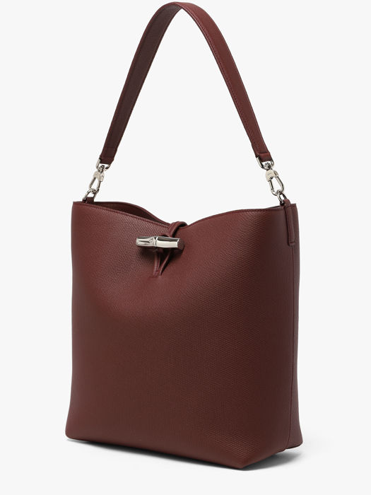 Longchamp Le roseau Schoudertas Rood