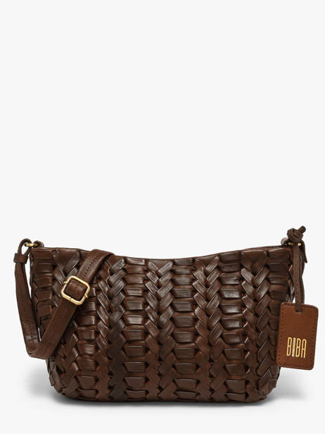Cross Body Tas Heritage Leder Biba Bruin heritage ELK2L