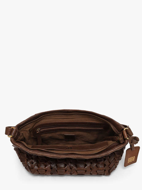 Cross Body Tas Heritage Leder Biba Bruin heritage ELK2L ander zicht 2